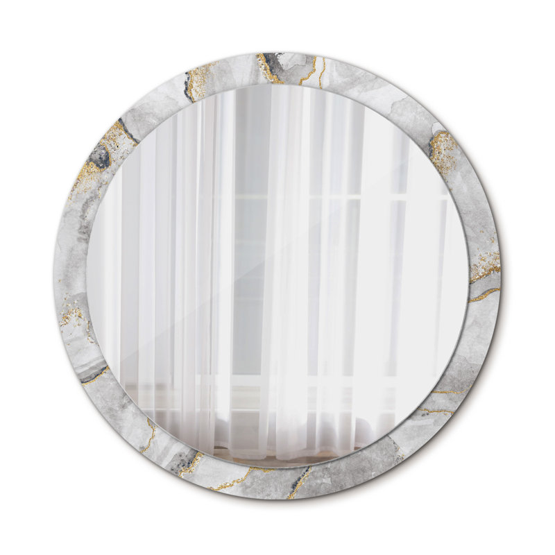 Huldar Glass Flat Wall Mirror