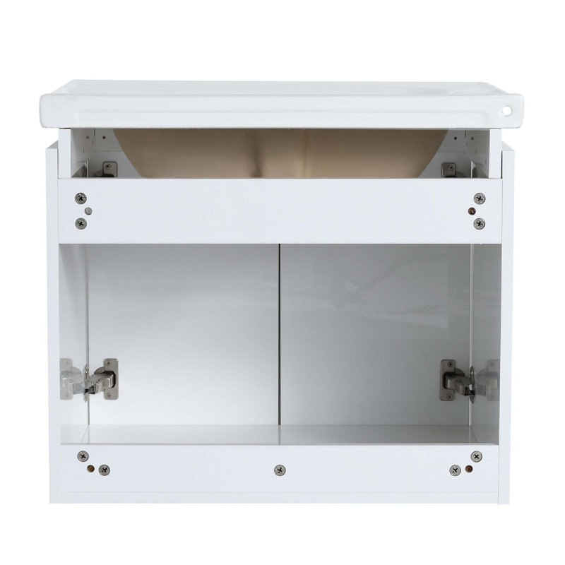 Ensemble de meuble-lavabo simple 18,5 po avec plateau Zimaya