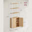 159.5 cm H x 60 cm W Steel Standard Bookcase