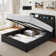 Shila Lift Up Storage Bed Frame & Charging Station