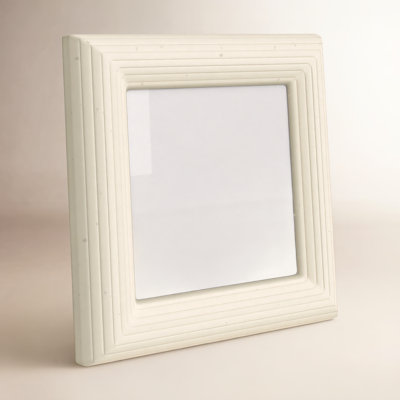 Zuriah Bone Matte Picture Frame