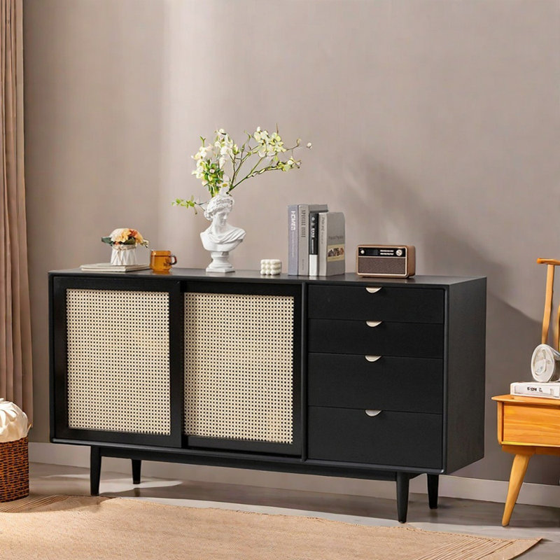 Rattan Weaving Premium Sideboard