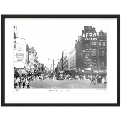 Leeds, Briggate C1965 - Single Picture Frame Print