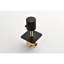 Valve de contrôle de volume 3/4 po pour douche. Poignée réglable en laiton. Rouille et noir mat. Installation facile. Valve de douche en métal coulé de 3,5 po x 2,2 po, 1,8 lb. Corrosion et rouille. Facile à