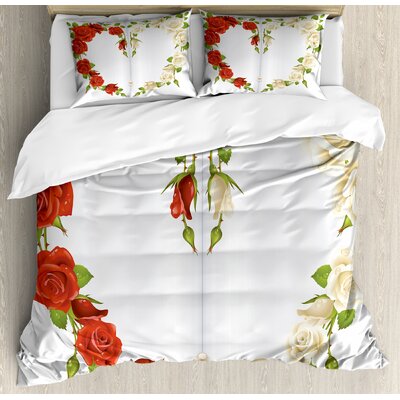 Pearls Duvet Cover Set -  Ambesonne, nev_14166_queen