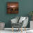 Wrapped Canvas Wall Art - Nicolas Schumacher 'Morning Storm' Wall Art for Living Room, Bedroom, or Office Décor  - 35x35