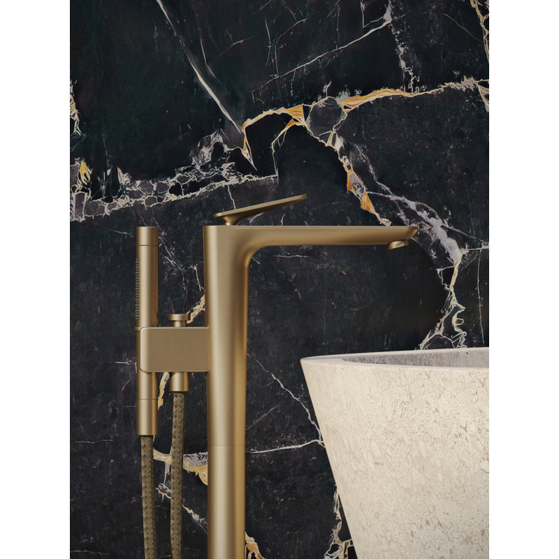 Citterio C Tub Filler with Diverter, Gold