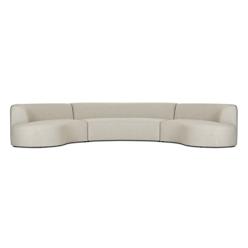 Canapé modulaire d'extérieur 3 pièces Valentin