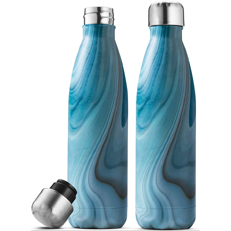 Orchids Aquae 17oz. Insulated Stainless Steel Water Bottle