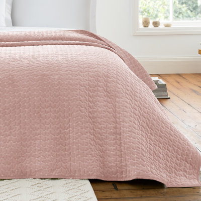 Attica Velvet Embroidered Bedspread