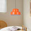 Luminaire suspendu en forme de dôme en acier inoxydable à 1 lumière Kerynie