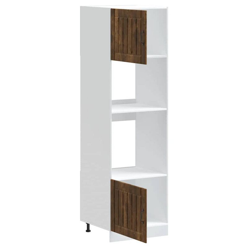 Lucca Oven Cabinets Lucca, Smoked Oak