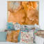 «Brown Luxury Abstract Fluid III», peinture sur toile-67359090-67359101
