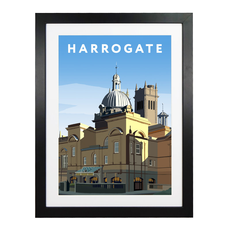 Richard O'Neil - Print, Black Wood Frame, 43.5 cm H x 33.5 cm W x 2.2 cm D