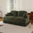 Mid Century Oversized Large Two Seater Sofa-455574618-440691390