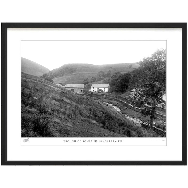 Trough Of Bowland, Sykes Farm 1921 - Single Picture Frame Print, 28cm H x 36cm W x 2.3cm D