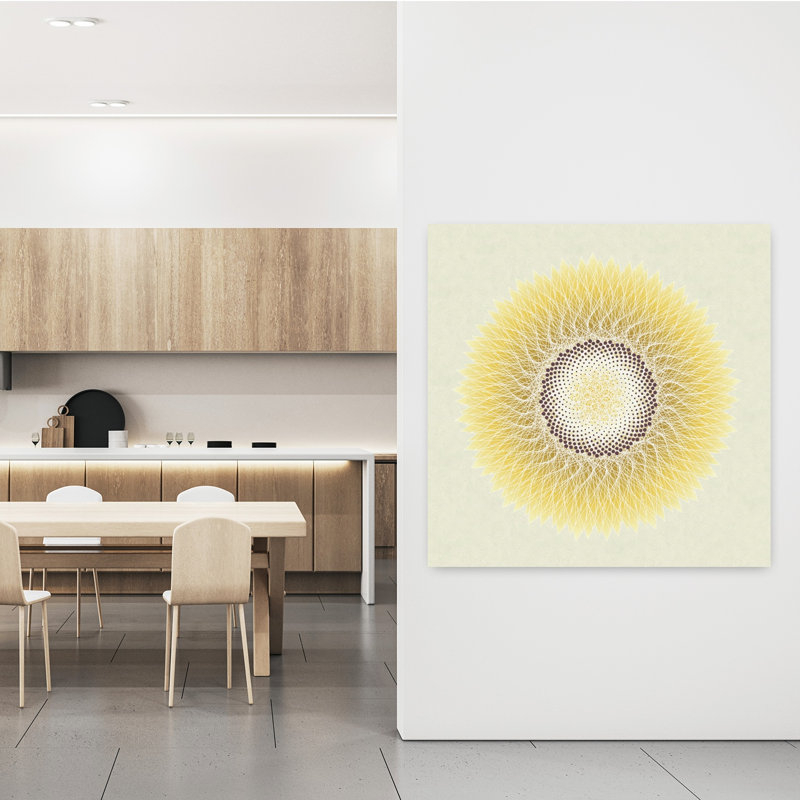 Art contemporain contemporain, H 48 po x l 48 po