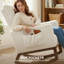 Polyester, Flannel, Foam Rocking Chair
