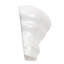 Nabi 1x2 Crackled Glossy Glass Chair Rail Corner Piece