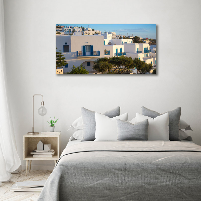 Mykonos Greece - Wrapped Canvas Print