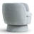 31" Wide Upholstered Swivel Barrel Accent ArmChair - 360° Rotation (1-Pack)-1583682746-1583922408