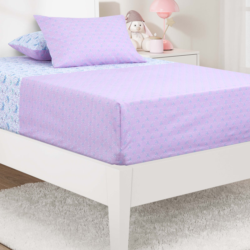 Ensemble de draps 6 pièces Floaty Butterfly, Double