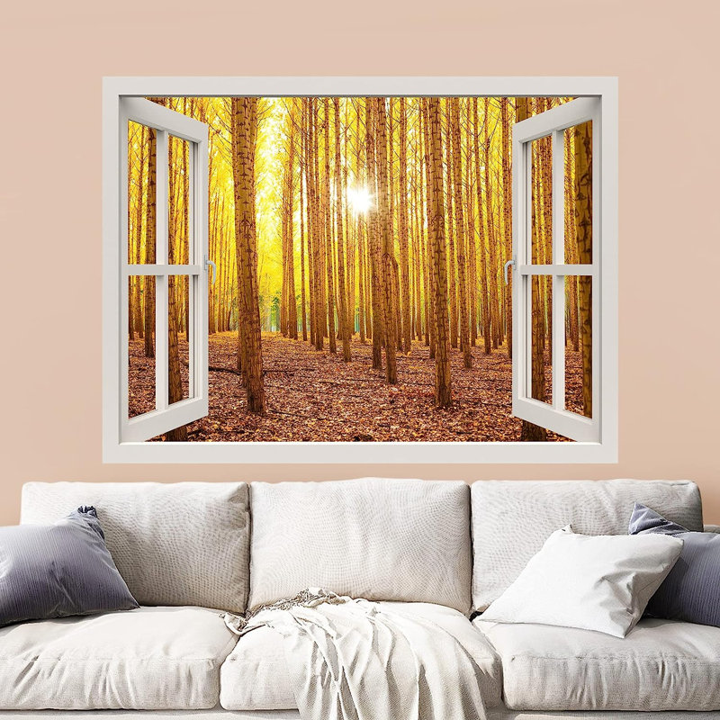 Peel & Stick Clear Border, 48" L x 36" W