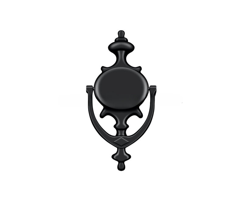 Door Knocker, Imperial in Paint Black, Paint Black