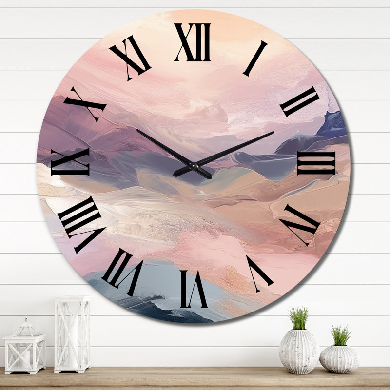 Metal Wall Clock, Extra Large