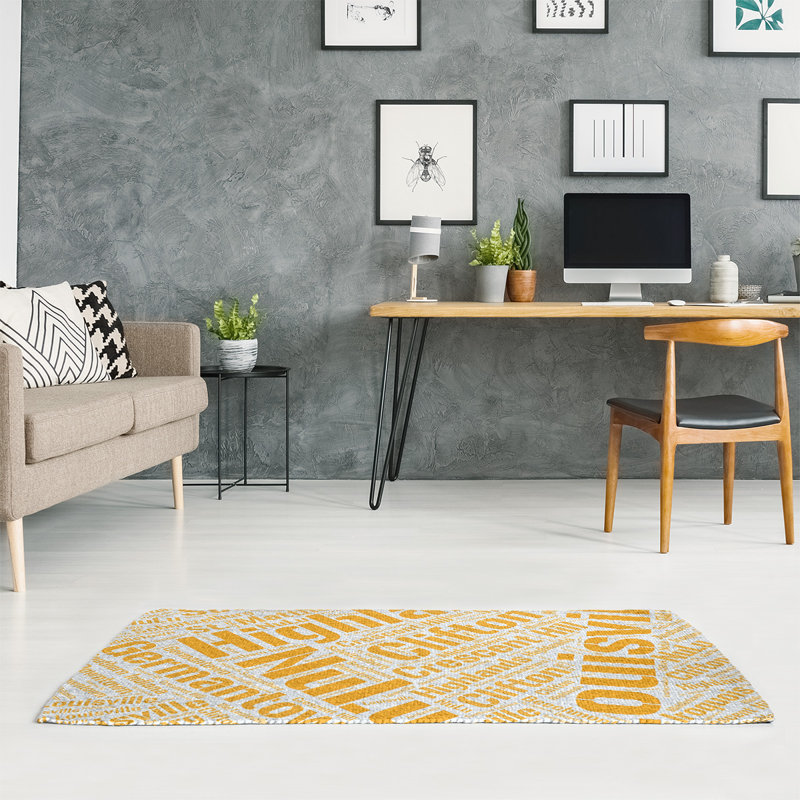 Chenille Indoor Rug, Rectangle 5' x 7'