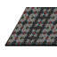 Tapis gris/noir tissé à la machine-2005389809
