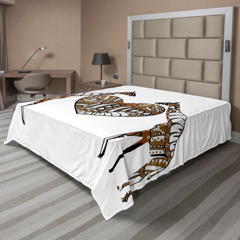 Drap-housse girafe Ambesonne, Grand