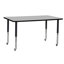 Rectangle T-Mould Adjustable Height Activity Table-42177786-99069345-99018375