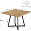 Bureau d'ordinateur carré (sans la chaise)-817826384