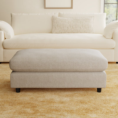 Repose-pieds rectangulaire rembourré 45 po Fleetwood