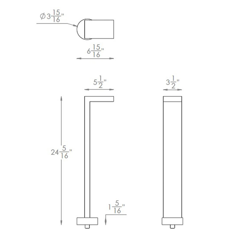 Colorscaping Low Voltage Integrated LED Aluminum Pathway Light, Bronze