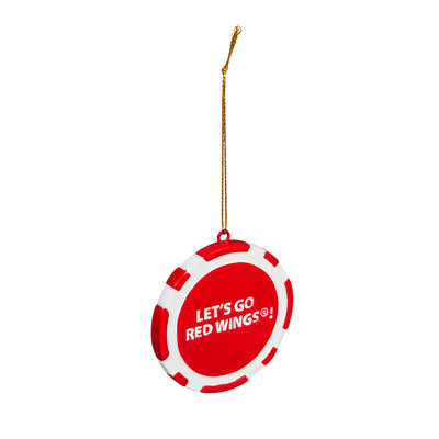 The Holiday Aisle® Detroit Red Wings Game Chip Hanging Figurine Ornament