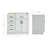 Osoria 36'' Solid Wood Single Bathroom Vanity Base Only, Right Offset Base Cabinet without Top-85027765
