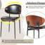 Chaise d'appoint rembourrée (ensemble de 2)-341425397