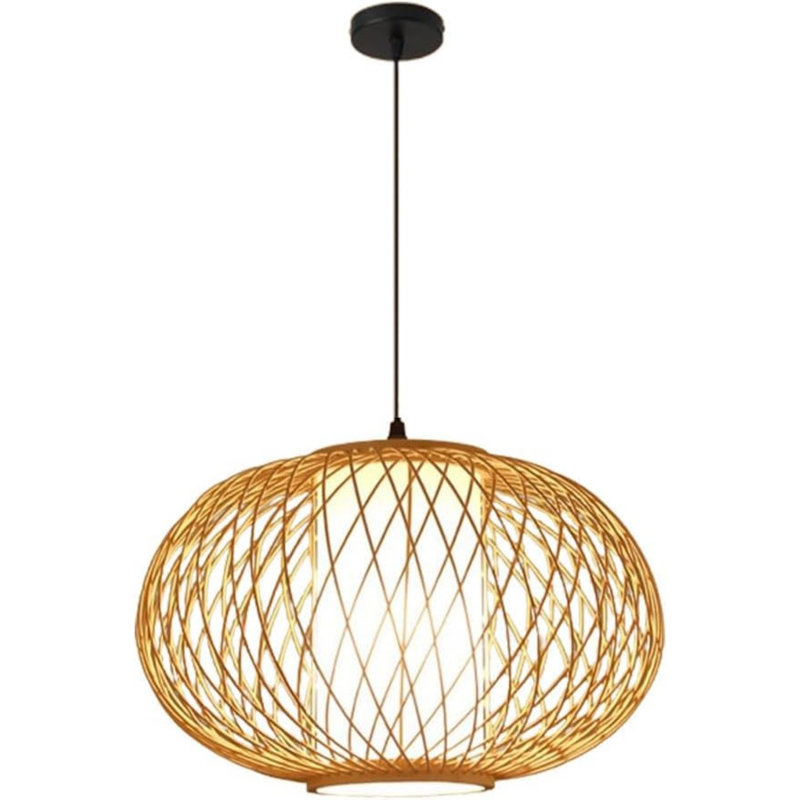 Luminaire suspendu en bambou Rustic Farmhouse