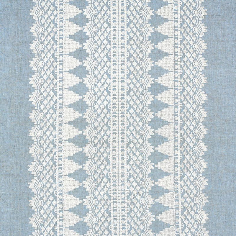 Tissu de broderie Wentworth, Chambray