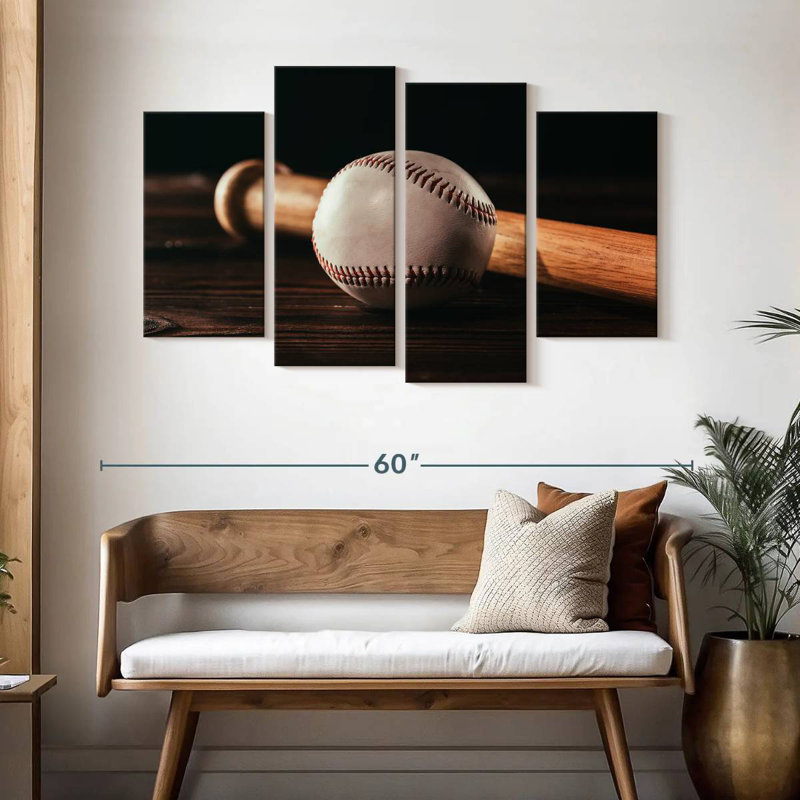 Sireci Baseball Things, 32" H x 52" W