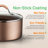 14 Pieces Aluminum Non Stick Cookware Set