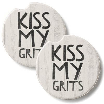 Ensemble de 2 sous-verres Kiss My Grits