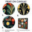 Décoration murale rétro fleurs vibrantes II - fleurs sauvages-1964547528-1964547530