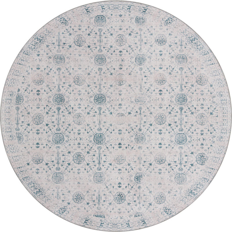 Tilghman Chenille Indoor Rug, Round 7'6"