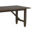 Light Brown 5-Piece Rectangular Dining Table Set