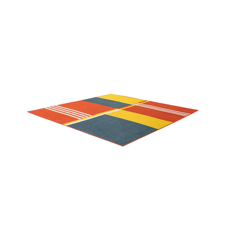  Outdoor Modern Rug, Square 10'