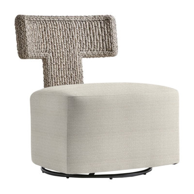 Cabo Swivel Patio Chair with Cushions