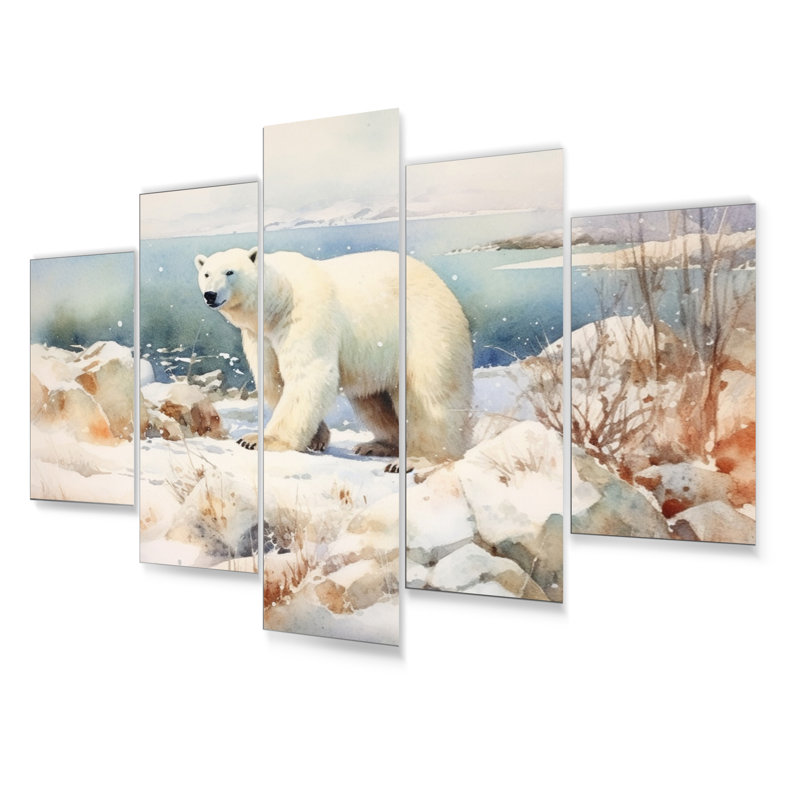 Rustic Cities & Countries Wall Decor on Metal